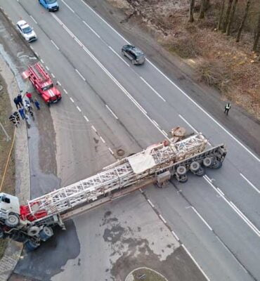 camion accident